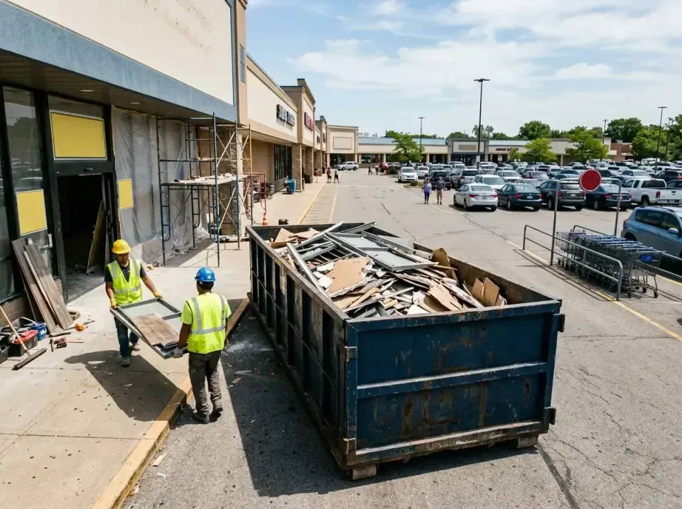 retail-store-renovation-debris-003 — frequently asked questions, Roll-off Dumpster Rentals in Dodgeville, WI